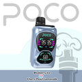 POCO DOUBLE 26000 BLUEBERRY ICE & CHERRY PEACH LEMONADE 5%