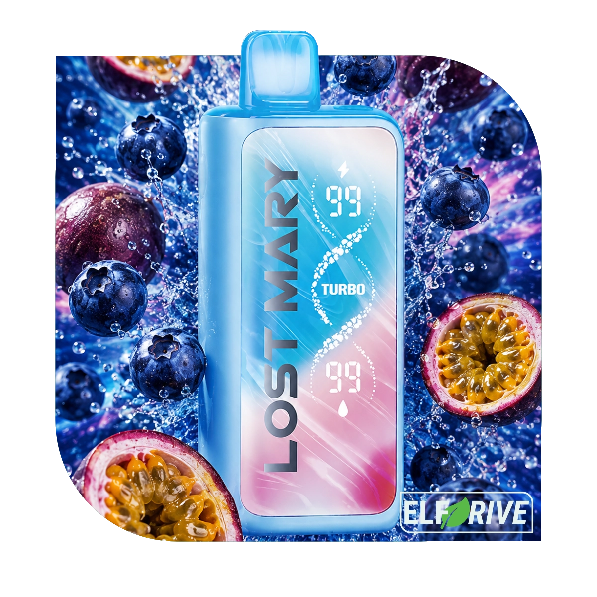 LOST MARY MT50000 TURBO BLUEBERRY PASSION FRUIT 5%