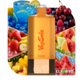 VAPSOLO SIXER 180K 6IN1 BLUE RAZZ LEMONADE & CHERRY BERRY & STRAWBERRY BANANA & TRIPLE MELON & PEACH MANGO PINEAPPLE & WATERMELON ICE 5%